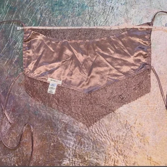 Rhinestone Halter Top - Picture 5 of 5